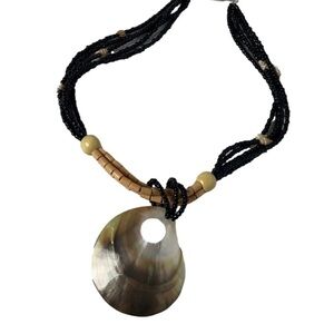 Shell Statement Necklace